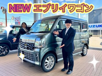 NEWエブリイワゴン試乗車ございます☆